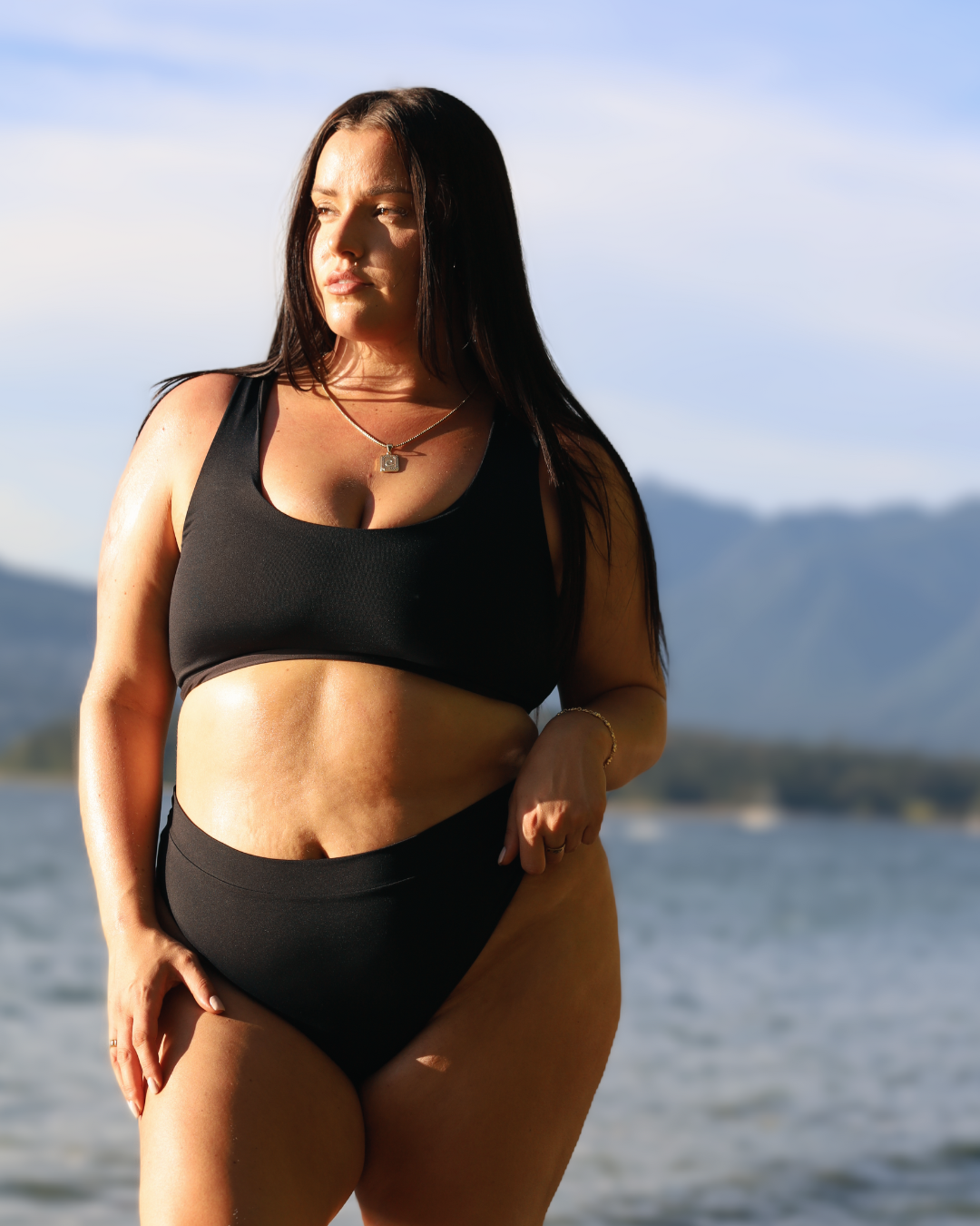 ACAPULCO HIGH WAISTED SWIMSUIT BOTTOMS