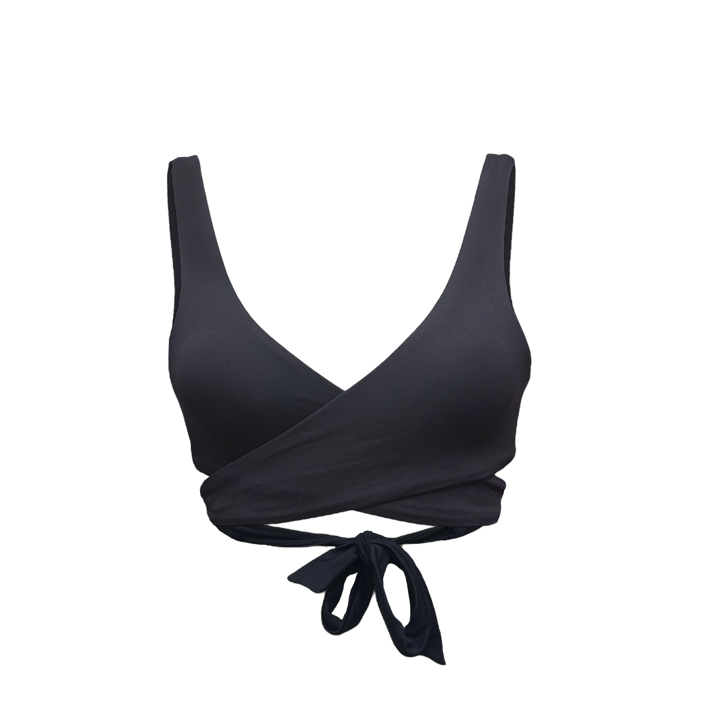 DISCO WRAP BIKINI TOP