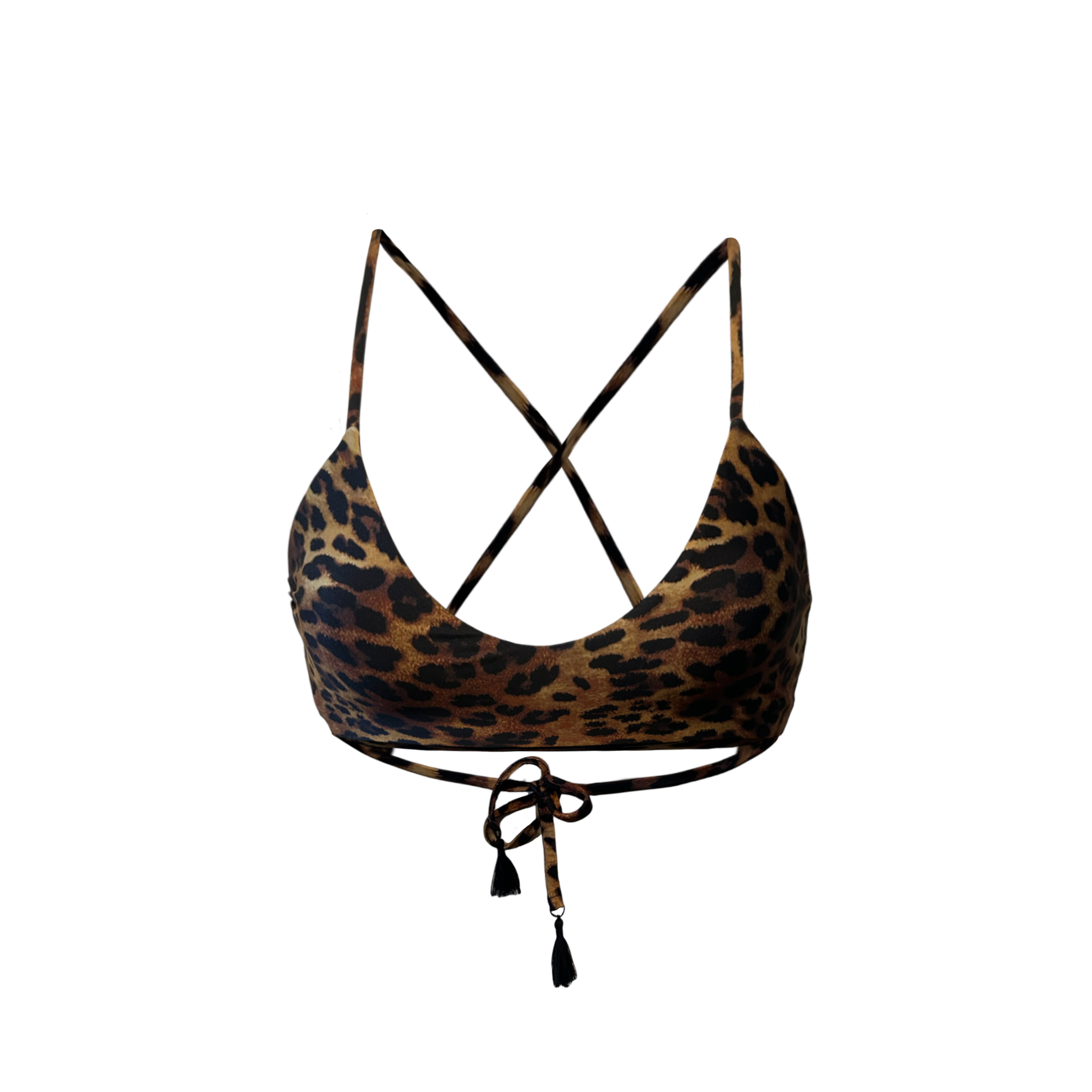 TAHITI SWIMSUIT TOP - CHEETAH