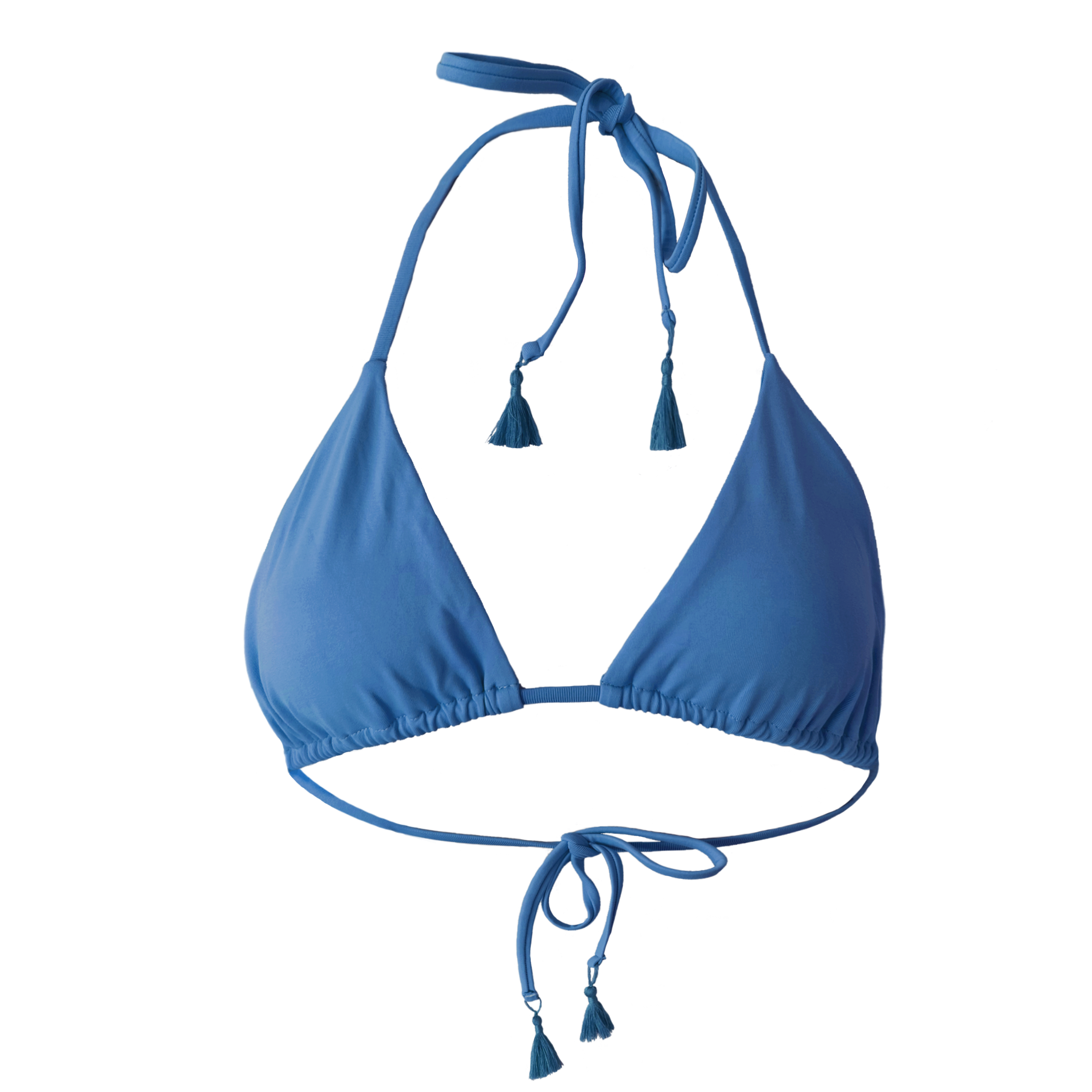 womens string bikini top in blue_fenntessa