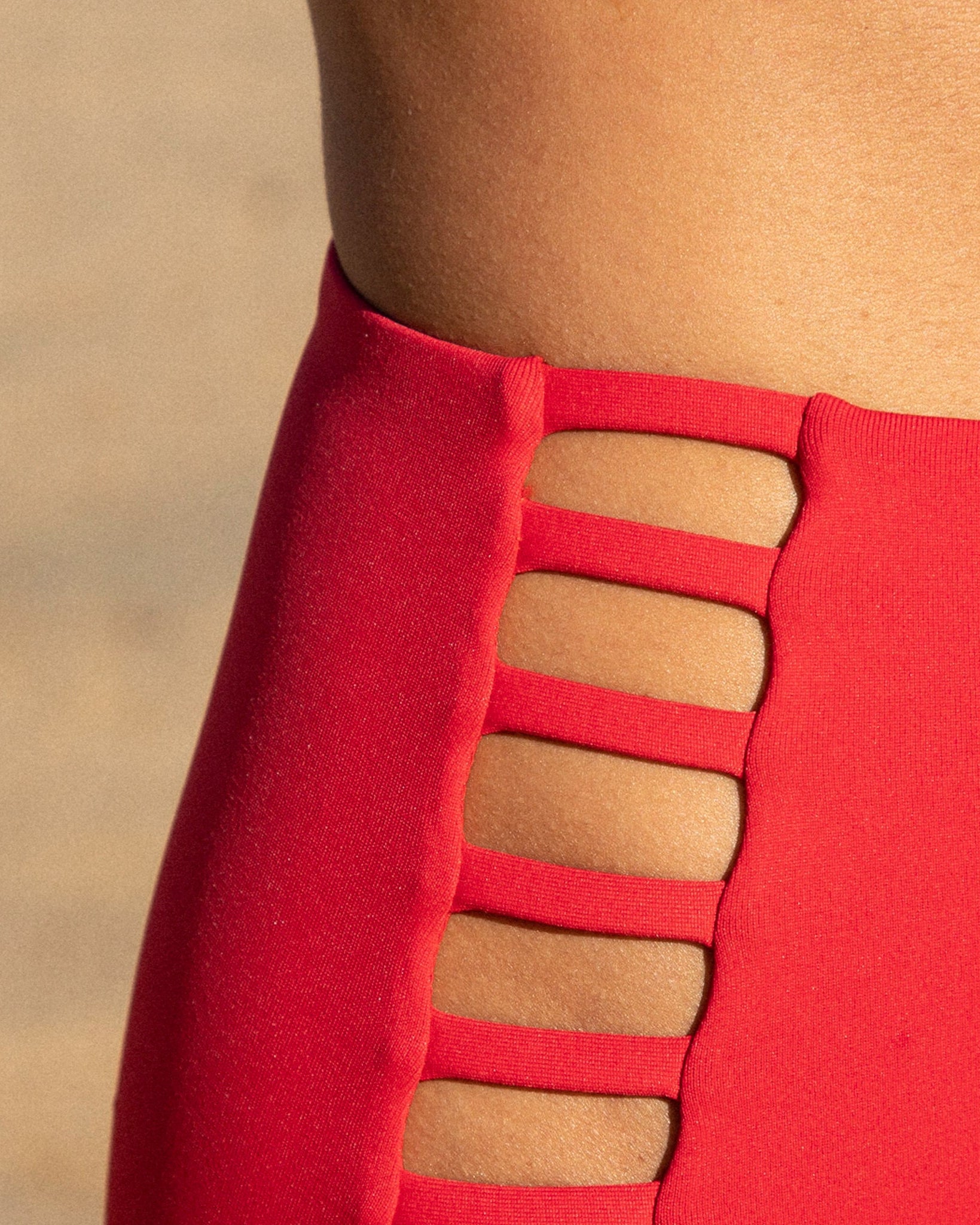 LUCY HIGH WAISTED SWIMSUIT BOTTOMS